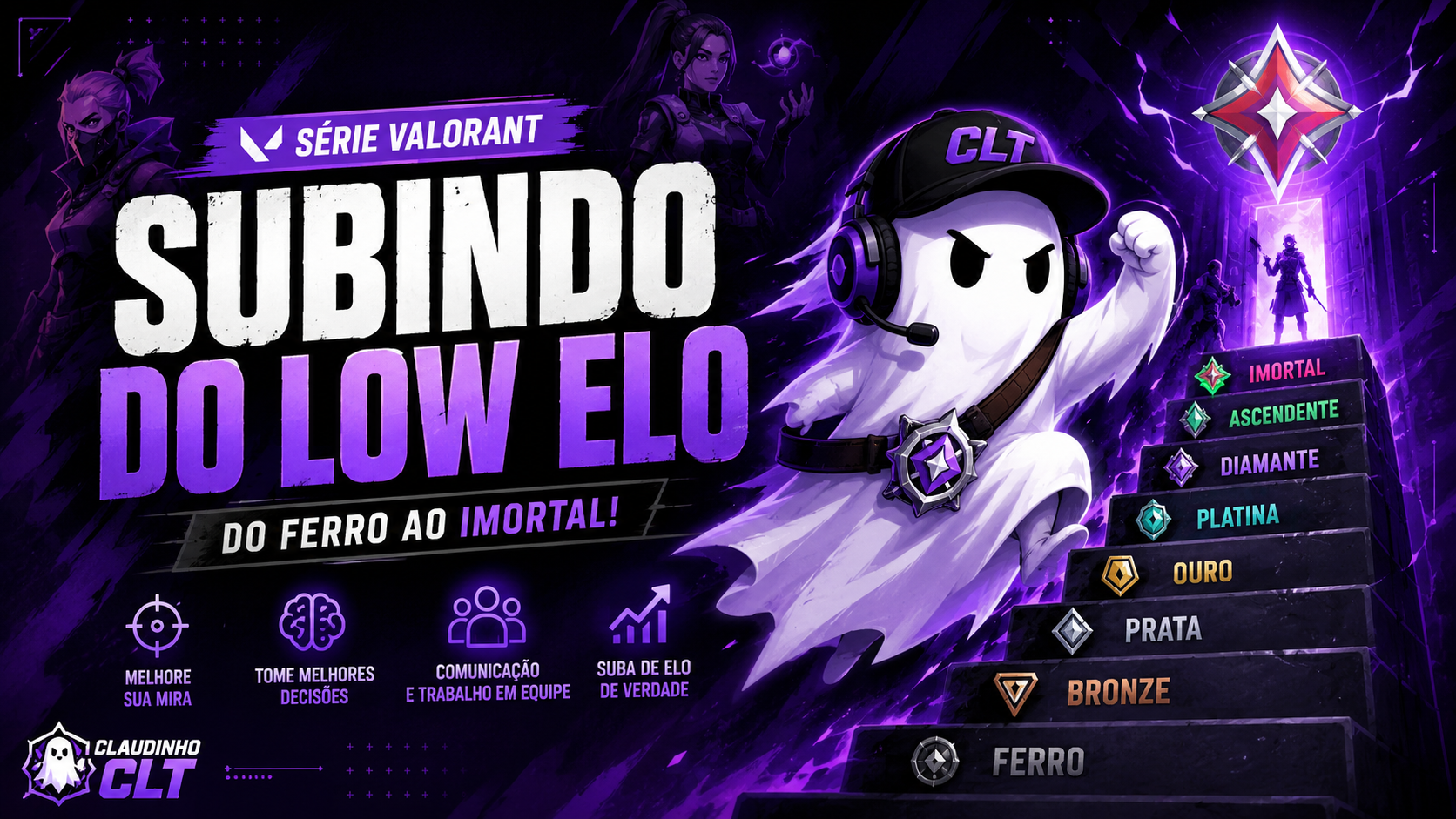 Capa da série Subindo do Low Elo
