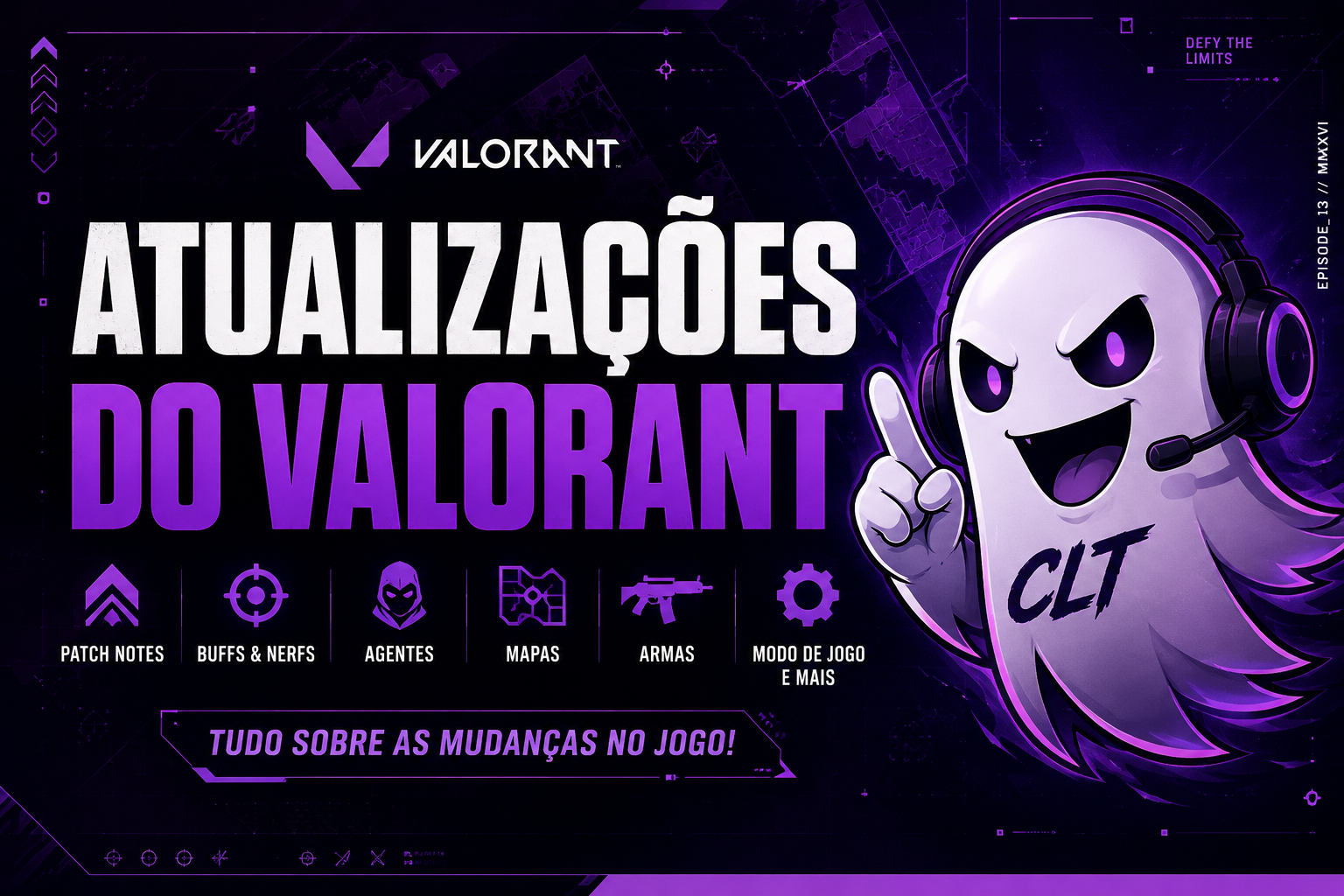 Capa da série Atualizações do VALORANT